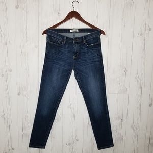 Banana Republic • Indigo Skinny Ankle Jean • SZ 27